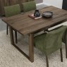 Premier Collection Delta Dark Oak 4-6 Extension Dining Table