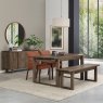 Premier Collection Delta Dark Oak 4-6 Extension Dining Table