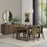 Premier Collection Delta Dark Oak 4-6 Extension Dining Table