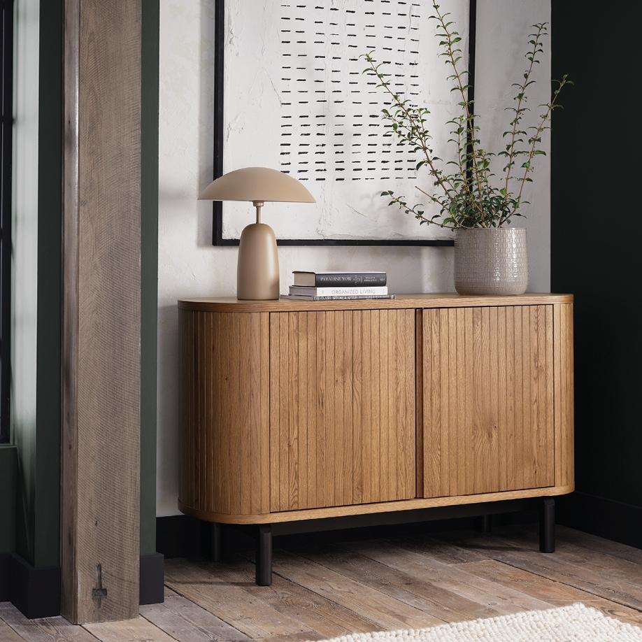 Some pieces make a room feel calmer the moment they arrive. ⁠ ⁠ The Vega Rustic Oak narrow sidebo...