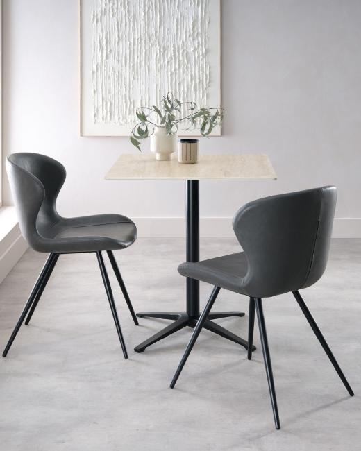 Small table, big presence. ⁠ ⁠ The Baxter bistro table brings modern design to compact dining. Wi...