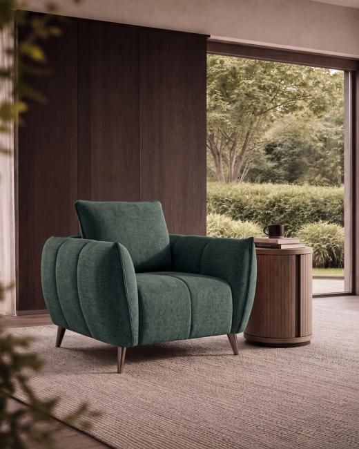 The Elara Arm Chair in Mint Green combines sleek design with modern comfort. Thoughtfully designed fo...