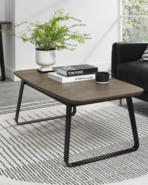 Discover Emerson in Weathered Oak & Peppercorn through the Bentley Designs Outlet. Emerson brings tog...