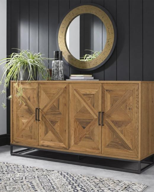 More from our Indus Rustic Oak Collection. Introducing three new additions to the range: the Wide Sid...